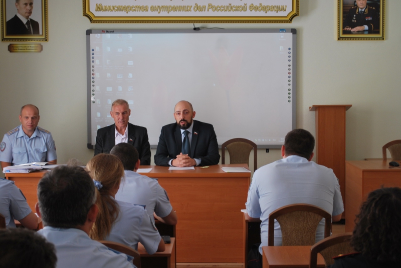 Встреча с постоянным составом суворовского военного училища